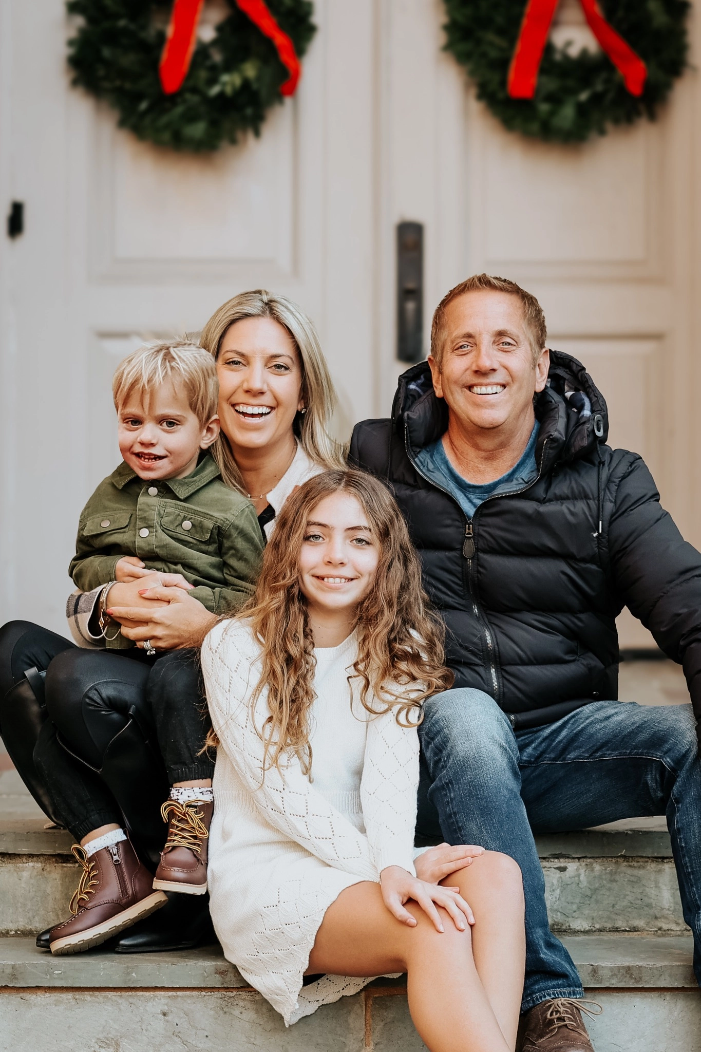 Greg Biffle y su familia