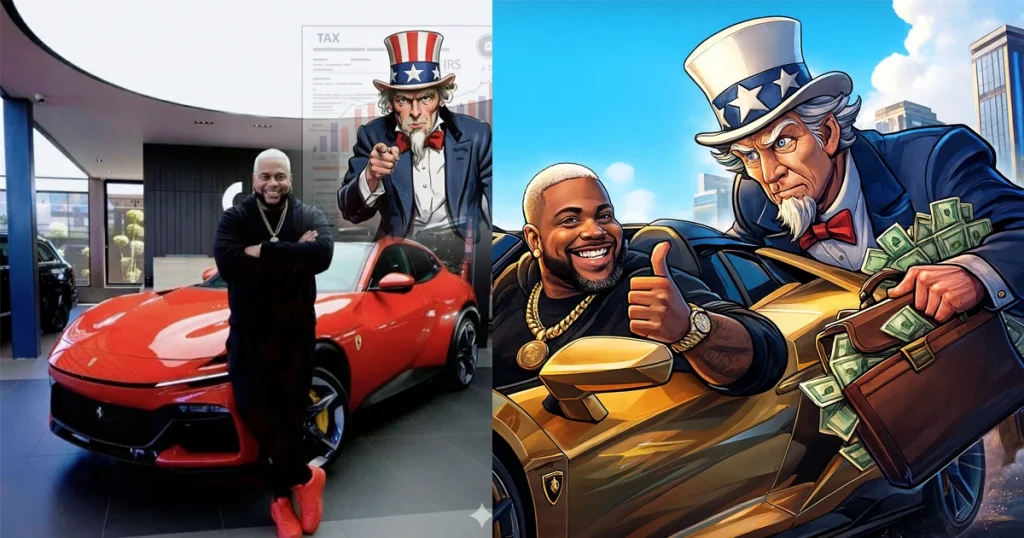 La cantidad de dinero que La Fruta tiene que devolverle a Tio Sam