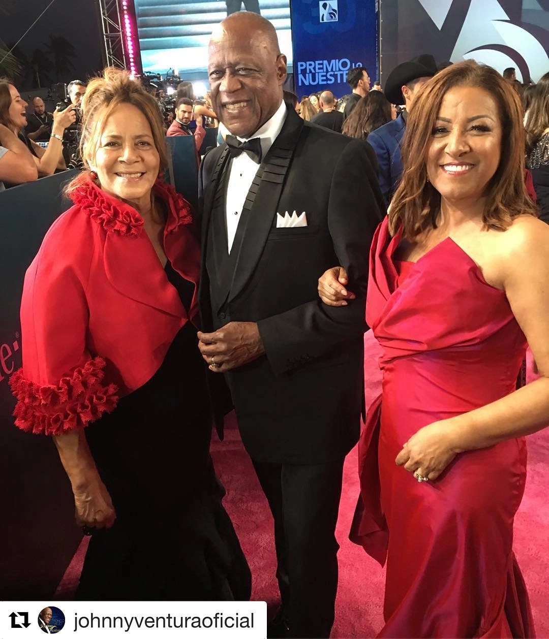 Milly Quezada y Johnny Ventura