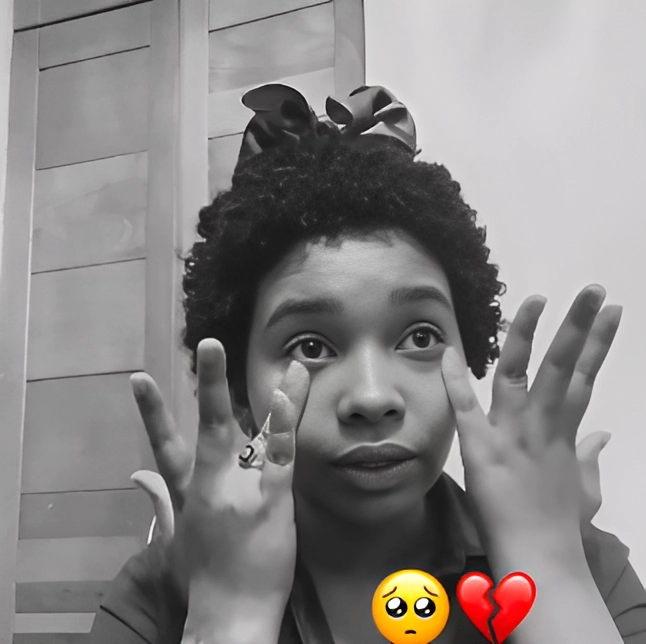 joven afectada joven afectada