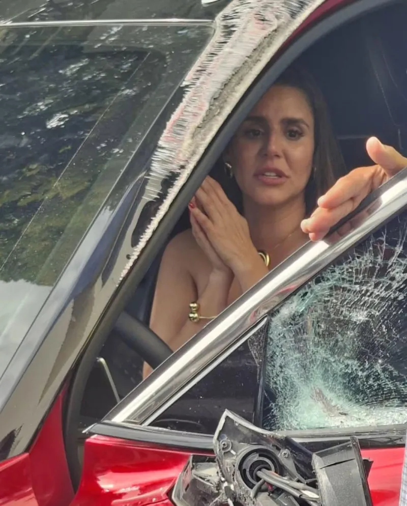 laura bonnelly y el incidente vial que tuvo