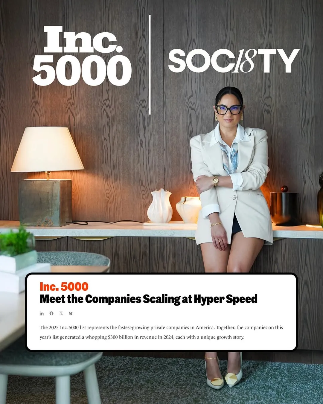 portada de publicacion en instagram de Pamela Zapata